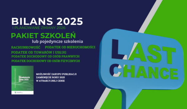 Bilans 2025 – wybierz grupę dopasowaną do Twoich potrzeb