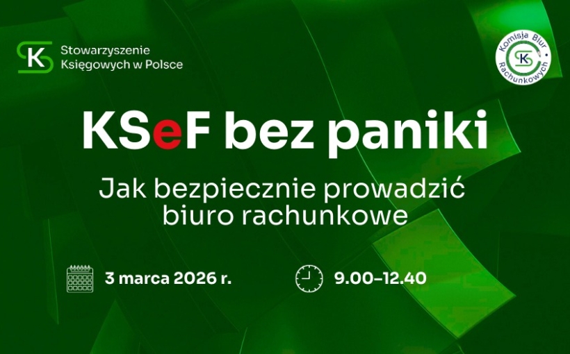 Zapraszamy na bezpłatne wydarzenie - KSeF bez paniki