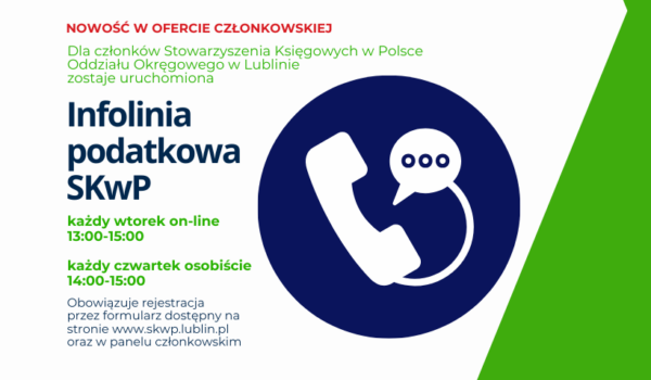 Infolinia Podatkowa SKwP w Lublinie