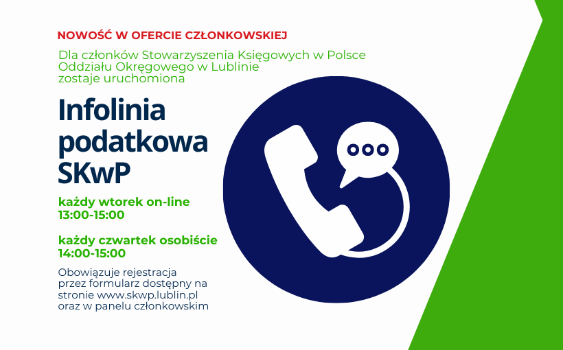 Infolinia Podatkowa SKwP w Lublinie