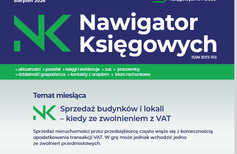Nowy numer Nawigatora Księgowych